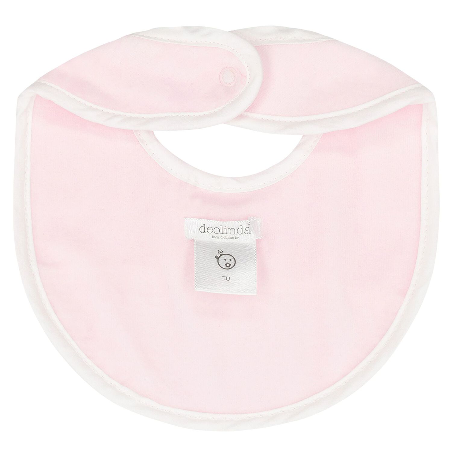 Baby Girls Pink Smocked Bib, 1, hi-res image number null