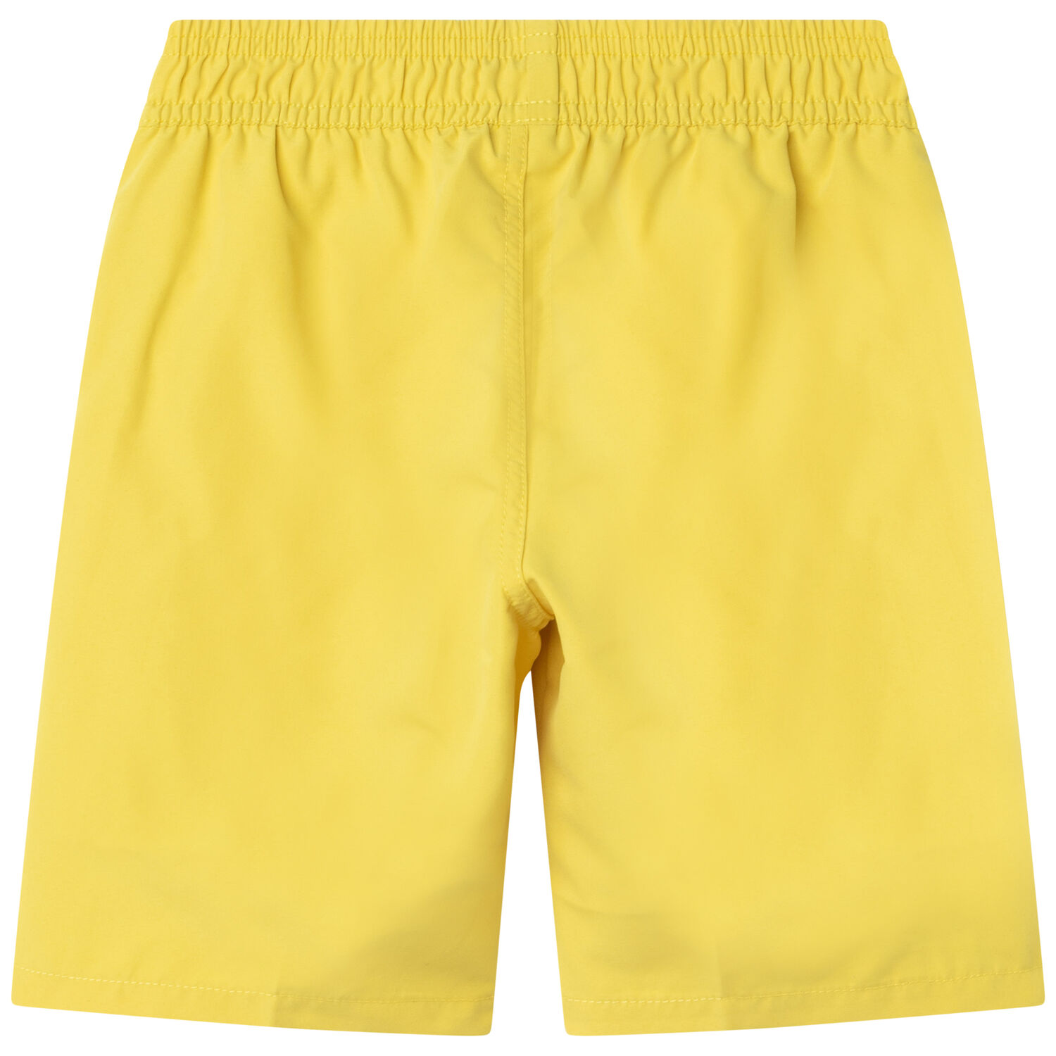 Boys Yellow Logo Swim Shorts, 1, hi-res
