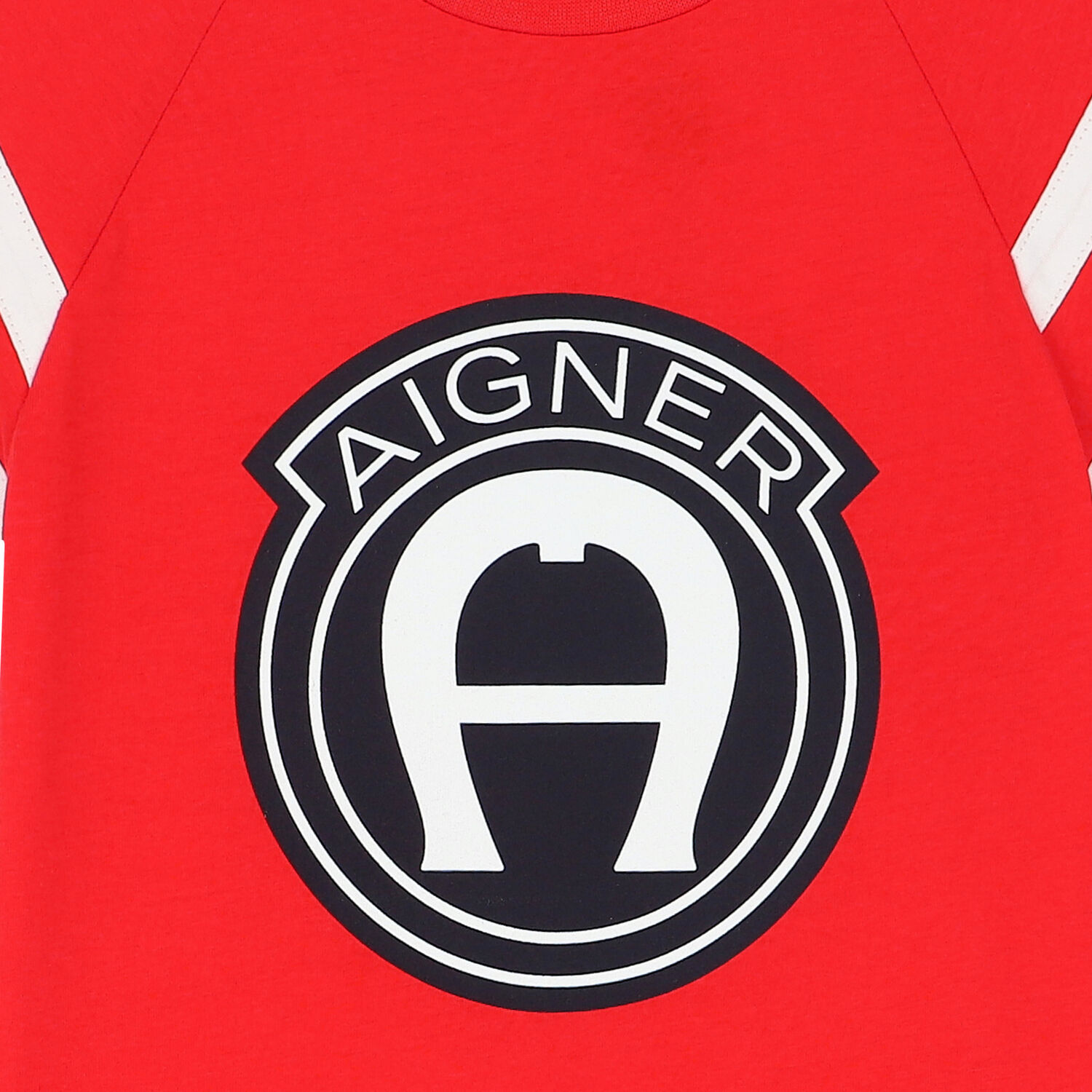 Boys Red Cotton Logo T-Shirt, 3, hi-res