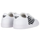 White Logo Trainers, 2, hi-res