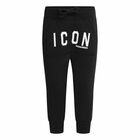 Boys Black Icon Joggers, 1, hi-res