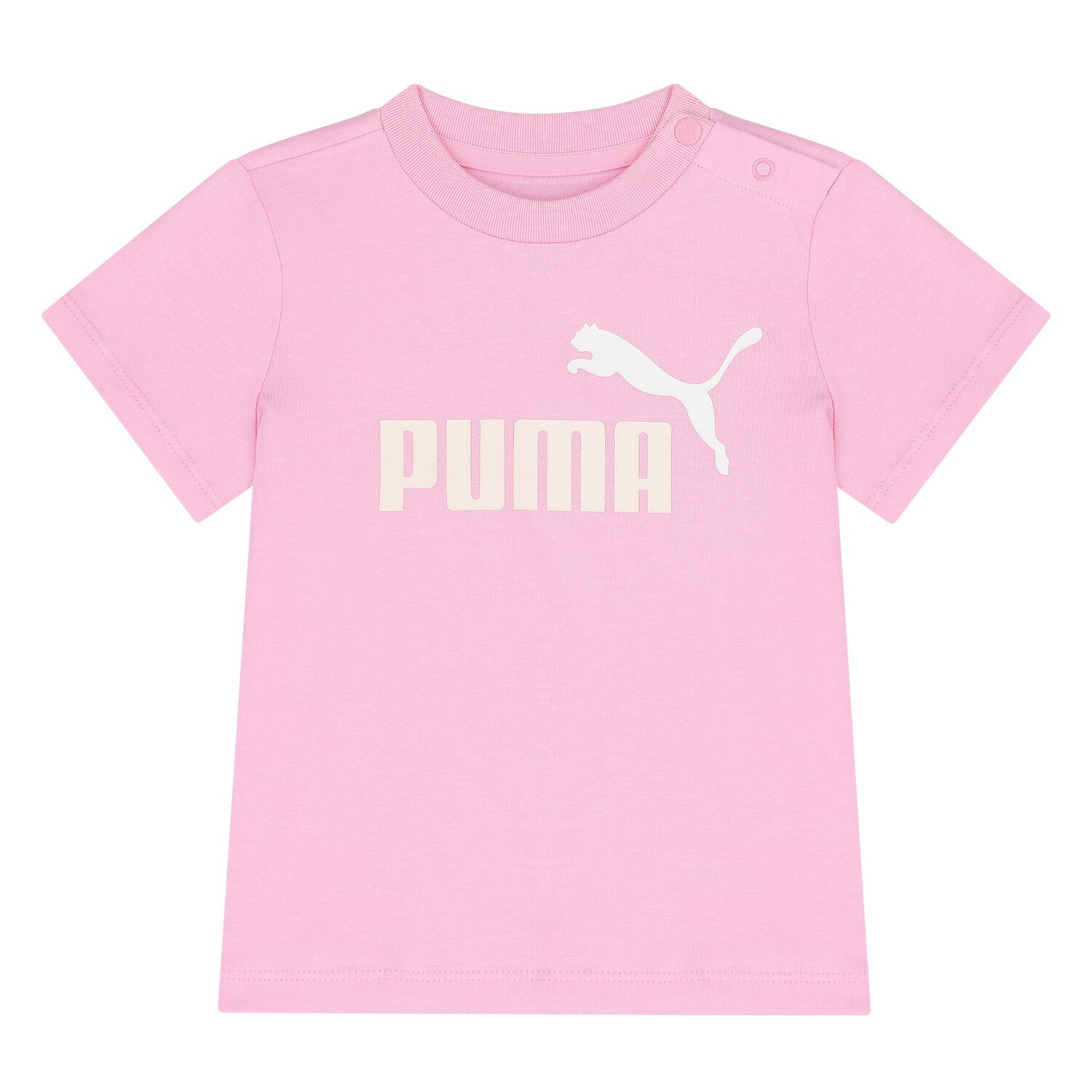 Younger Girls Pink Logo Shorts Set, 6, hi-res