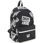 Black & White Logo Backpack, 1, hi-res