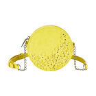 Girls Yellow Flower Shoulder Bag, 3, hi-res