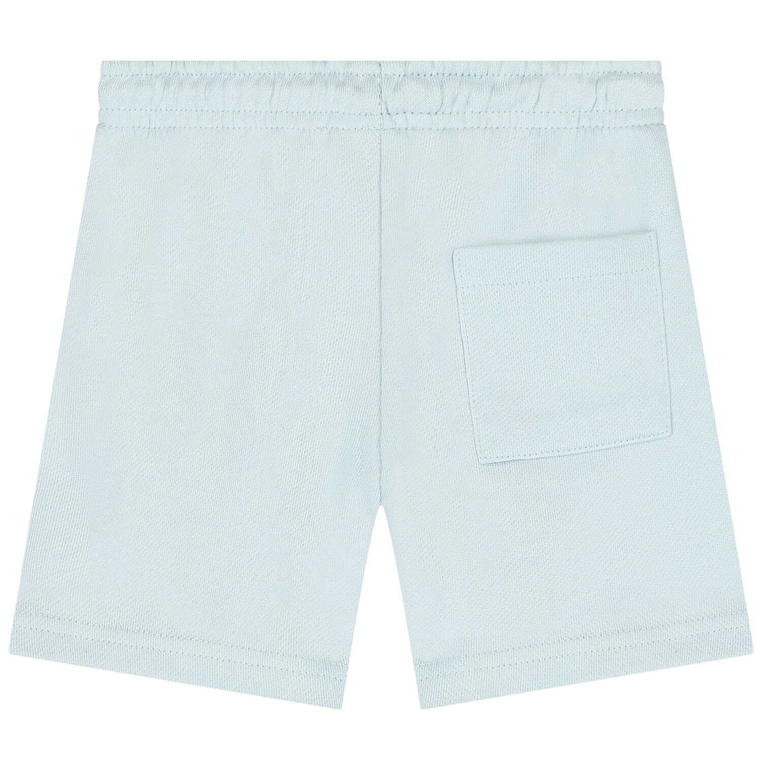 Younger Boys Blue Logo Shorts, 1, hi-res