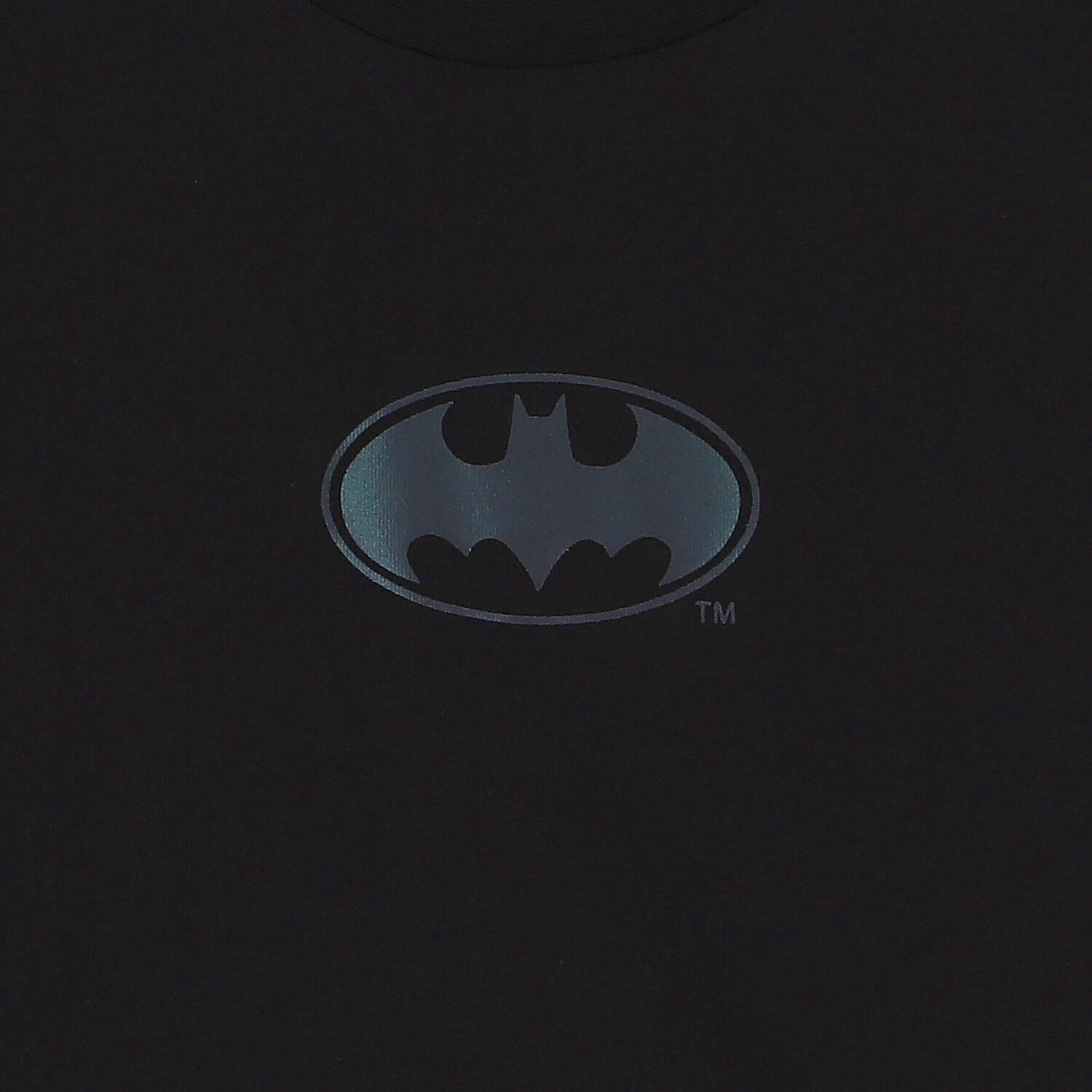 Black Batman Logo T-Shirt, 1, hi-res