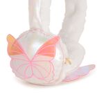 Girls White Faux Fur Ear Muffs, 1, hi-res