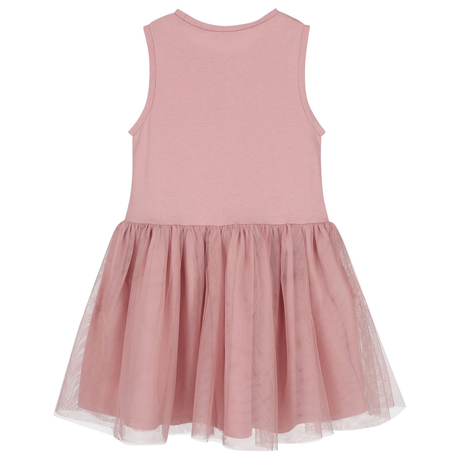 Girls Pink Tulle Dress Set, 2, hi-res