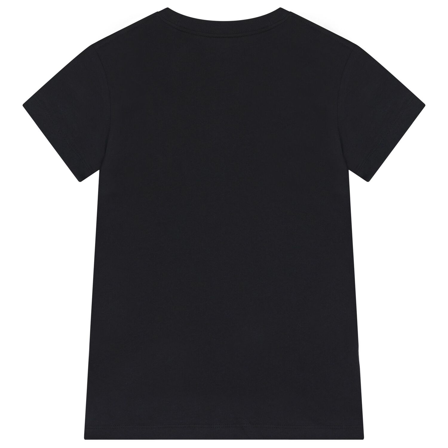 Boys Black Logo T-Shirt, 1, hi-res