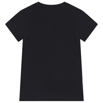 Boys Black Logo T-Shirt
