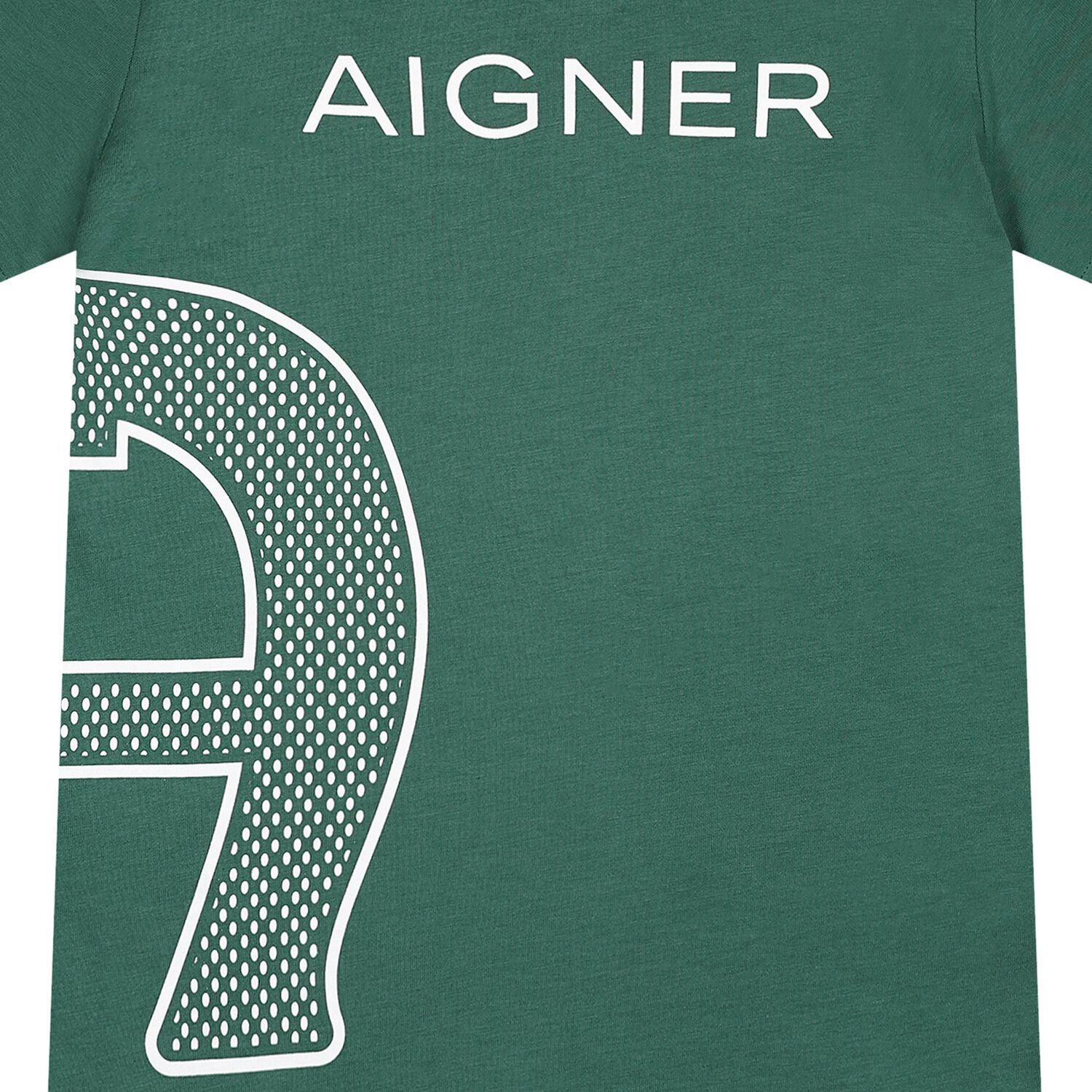 Boys Green Logo T-Shirt, 1, hi-res