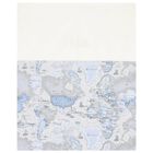 Baby Blue & Grey Geo Map Babygrow Gift Set, 3, hi-res