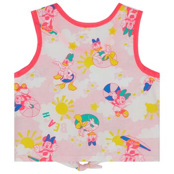 Girls Pink Disney Sleeveless Top