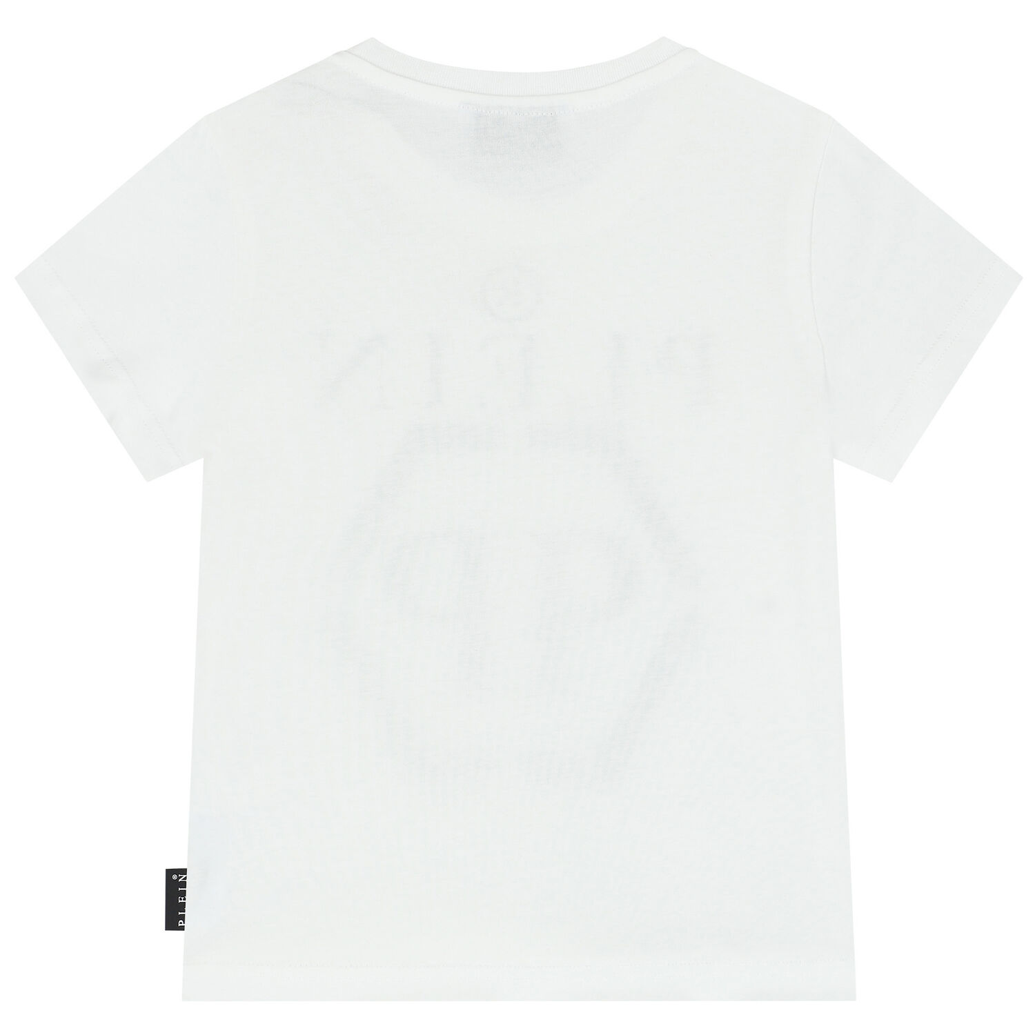 Boys White Logo T-Shirt, 3, hi-res
