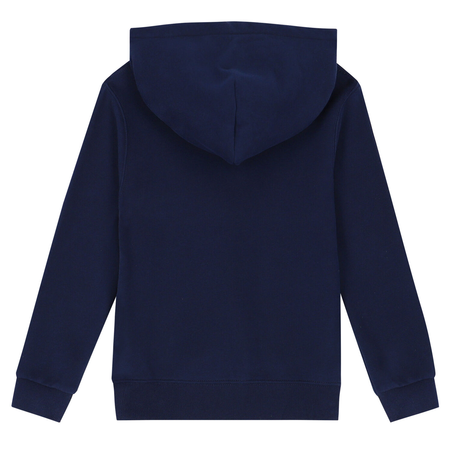 Boys Navy Logo Hooded Top, 1, hi-res image number null