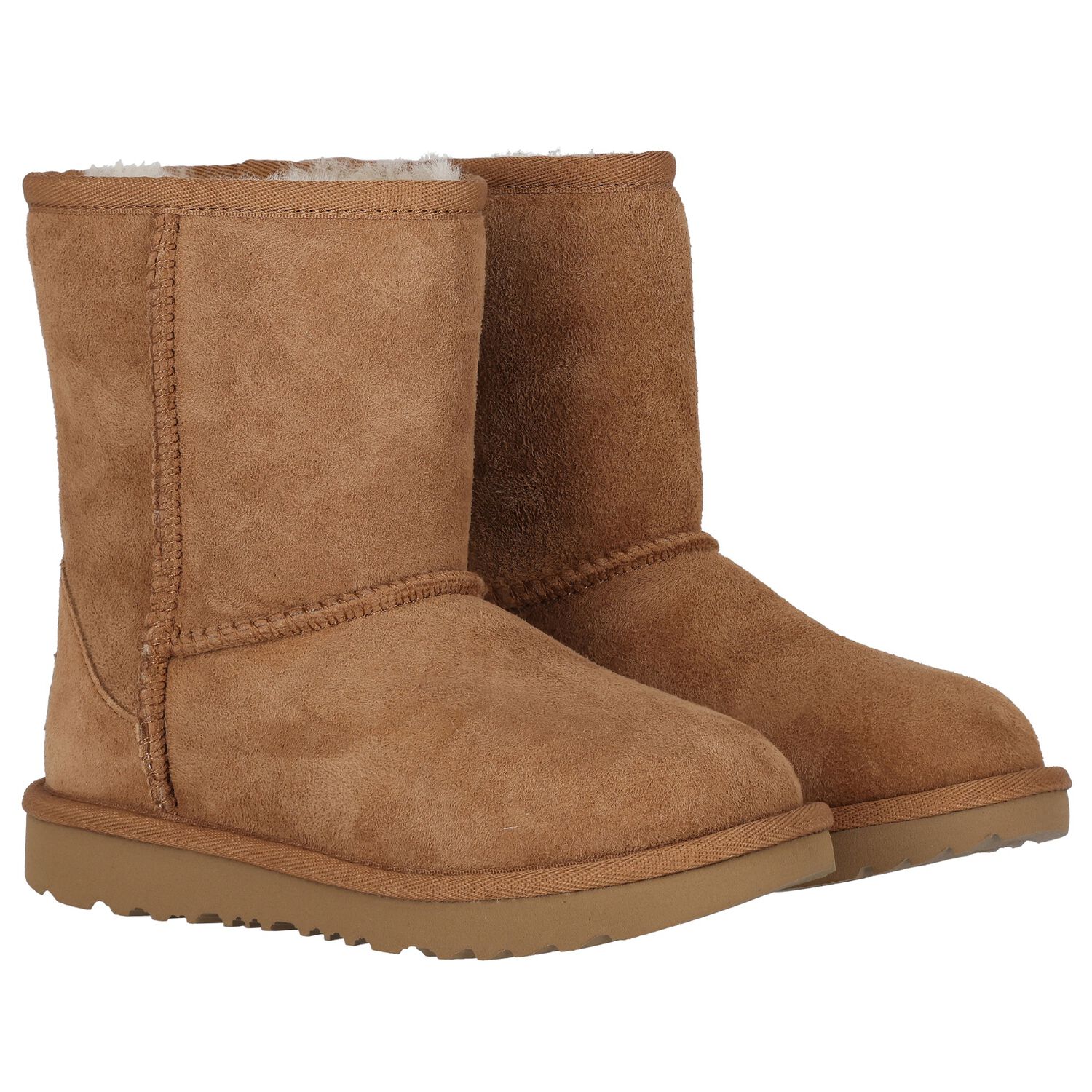Beige Classic II Suede Boots, 2, hi-res image number null