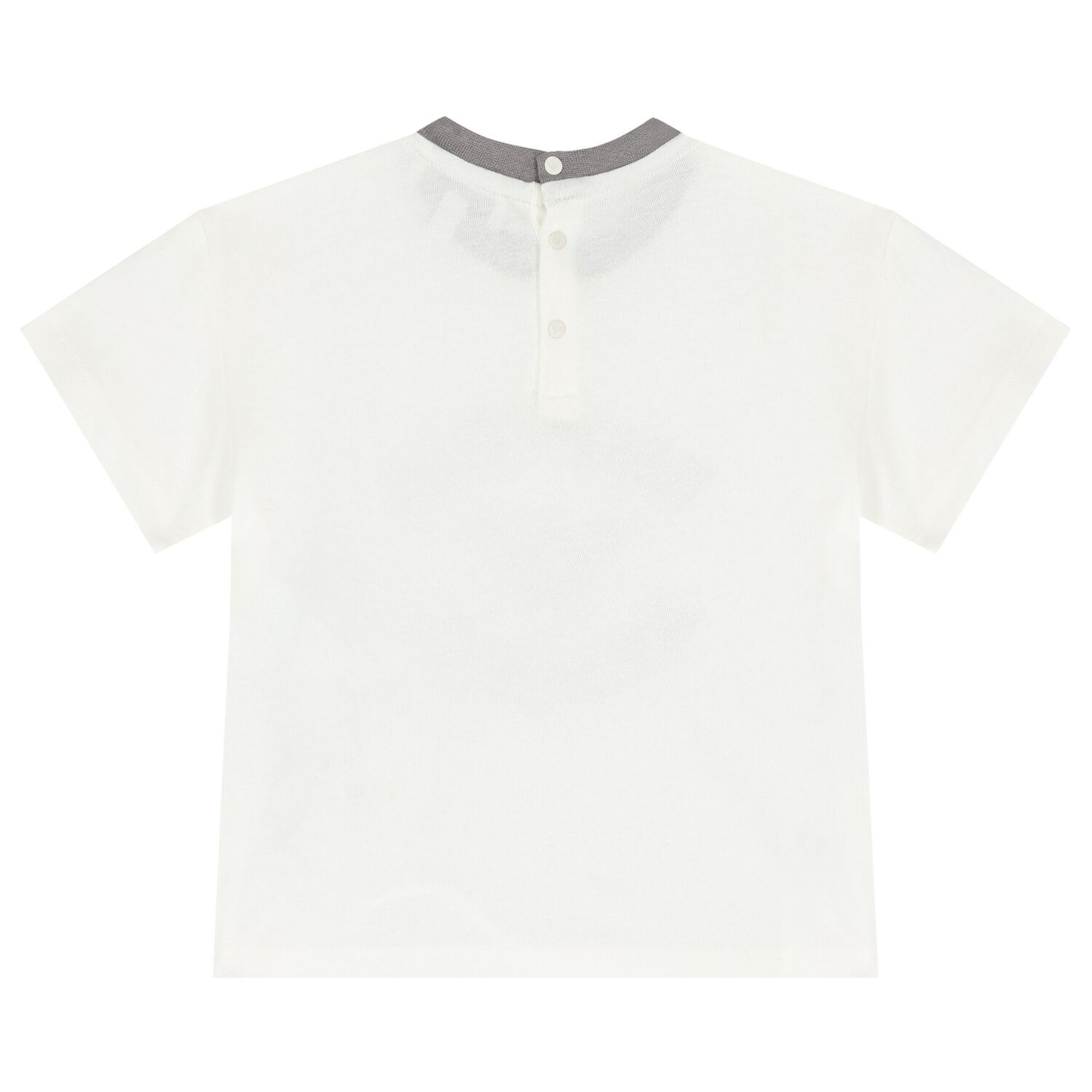 Younger Boys Ivory Logo T-Shirt, 1, hi-res image number null