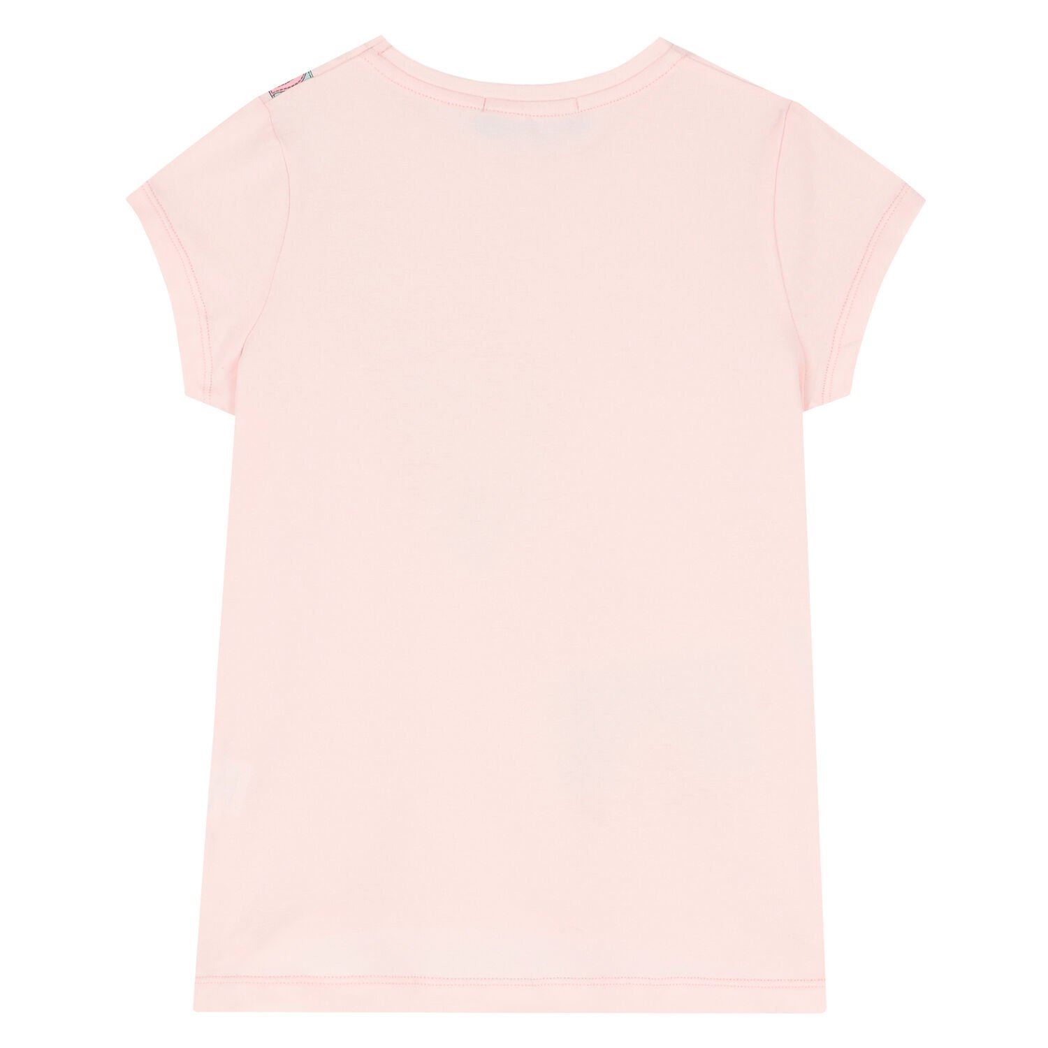 Girls Pink Logo Bag T-Shirt, 2, hi-res
