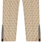 Boys Beige Logo Joggers, 1, hi-res