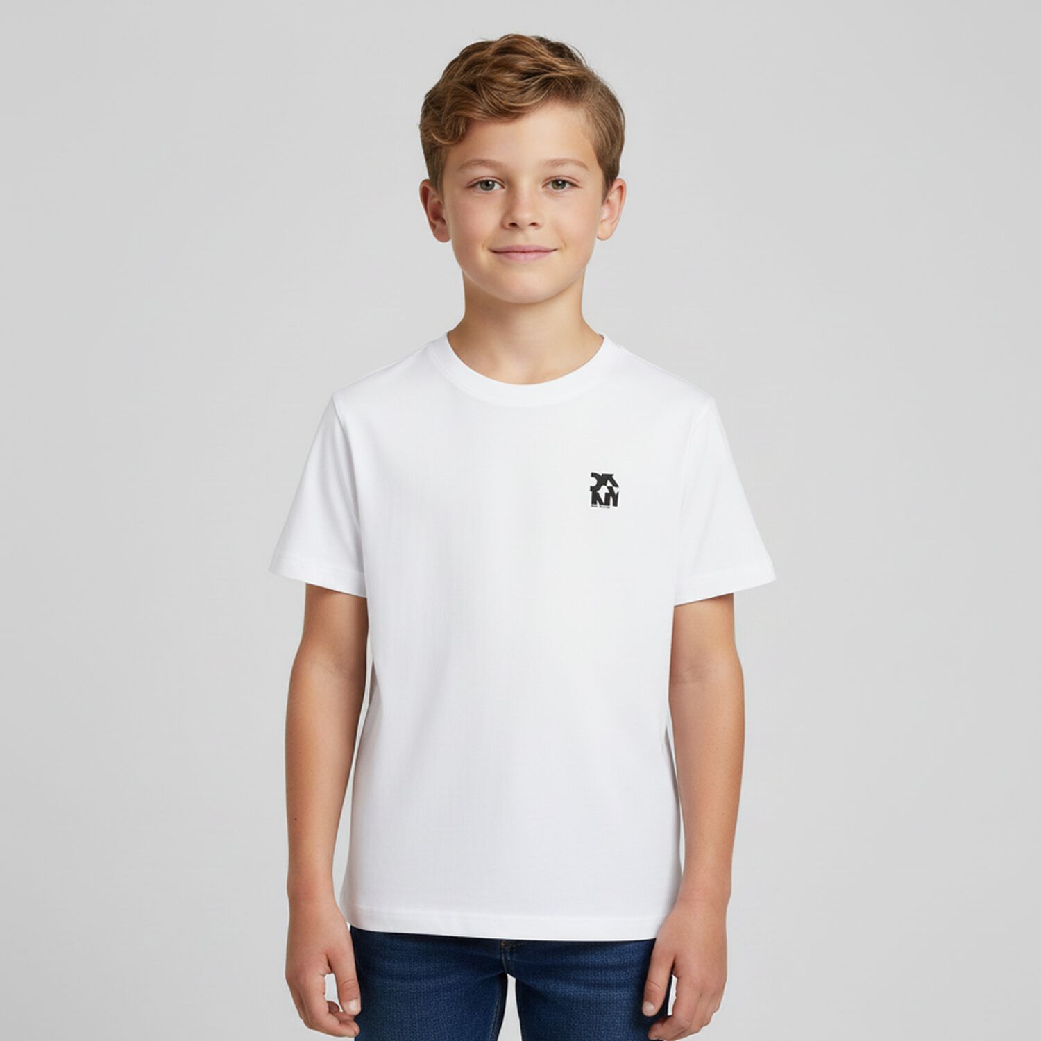 White Logo T-Shirt, 1, hi-res