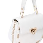 Girls White Handbag, 1, hi-res