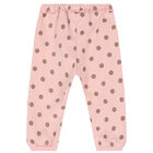 Baby Girls Pink & Ivory 3 Piece Tracksuit, 1, hi-res