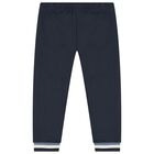 Younger Boys Ivory, Blue & Orange 3-Piece Tracksuit, 2, hi-res