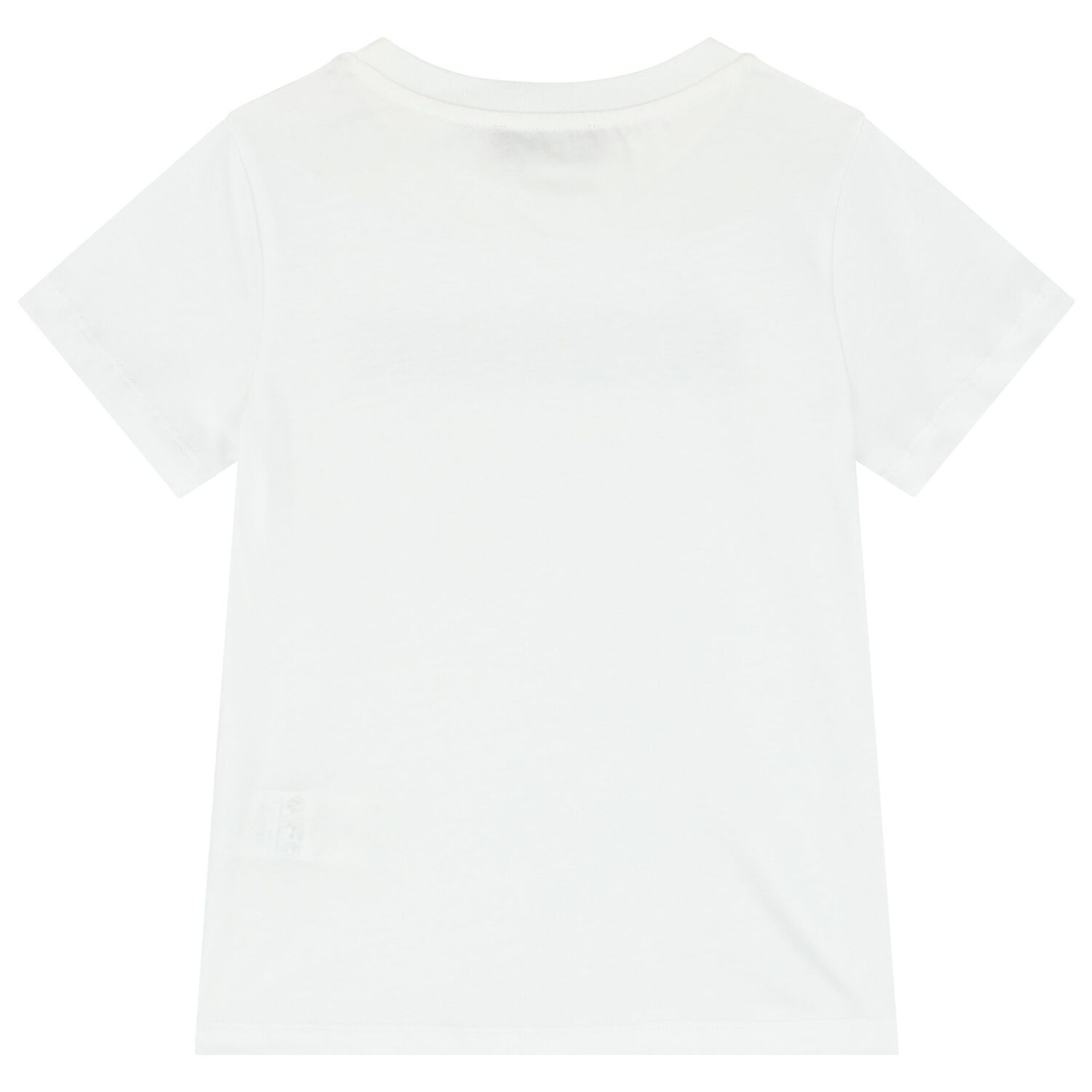 Boys White Logo T-Shirt, 1, hi-res