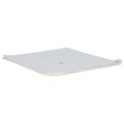 Baby White Teddy Embroidered Blanket, 1, hi-res