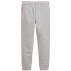 Girls Grey Jersey Joggers, 1, hi-res