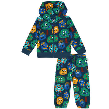 Younger Boys Blue Monster Tracksuit