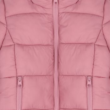 Boys Pink Puffer Jacket