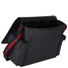 Black GG Supreme Baby Changing Bag, 1, hi-res