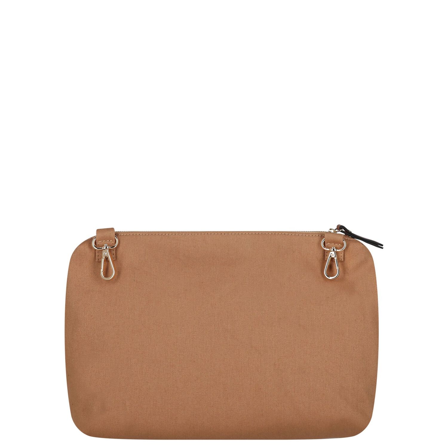 Beige Logo Canvas Baby Changing Bag, 1, hi-res