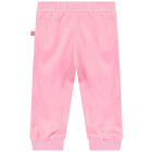 Younger Girls Pink Sequins Joggers, 1, hi-res