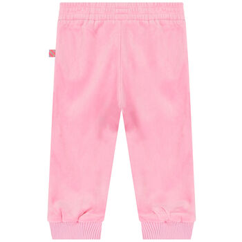 Younger Girls Pink Sequins Joggers