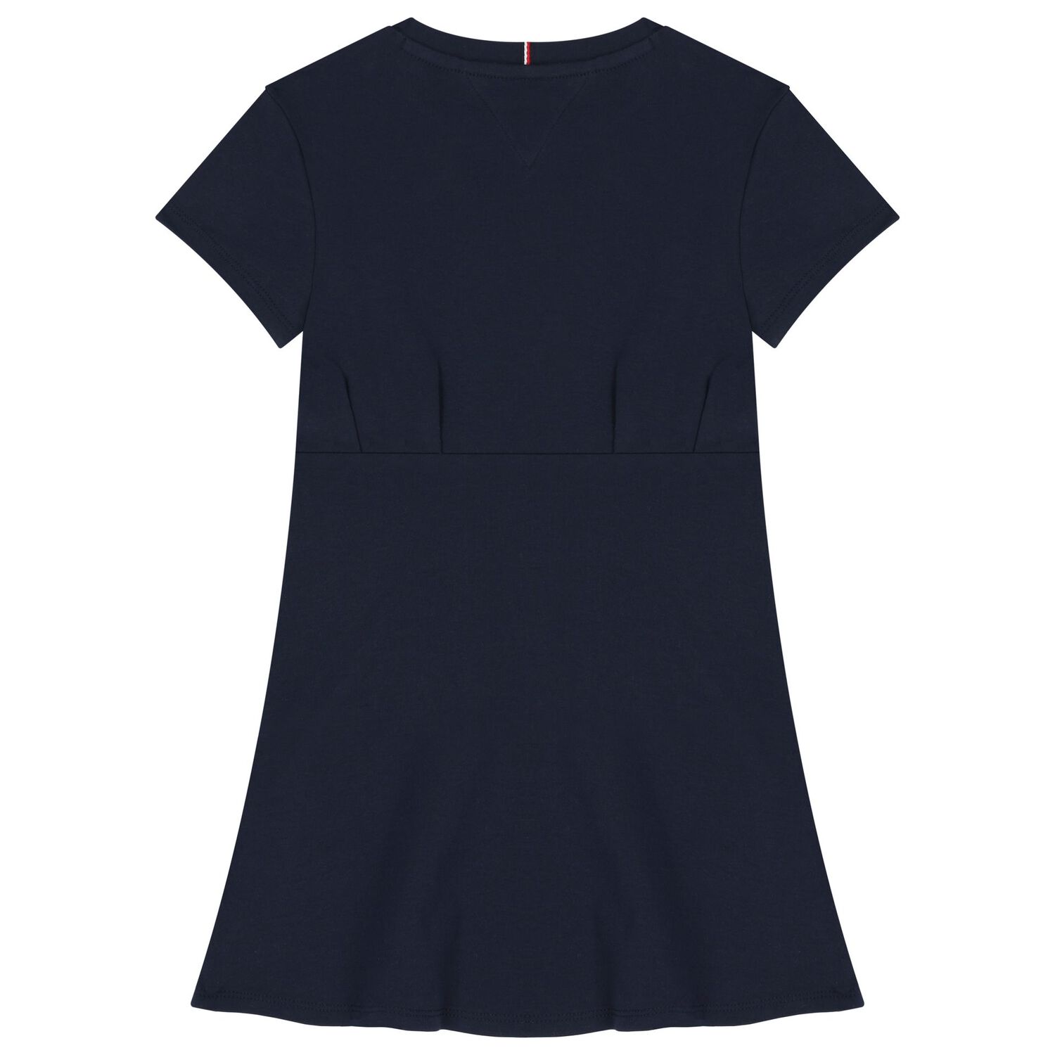 Girls Navy Blue Logo Dress, 1, hi-res