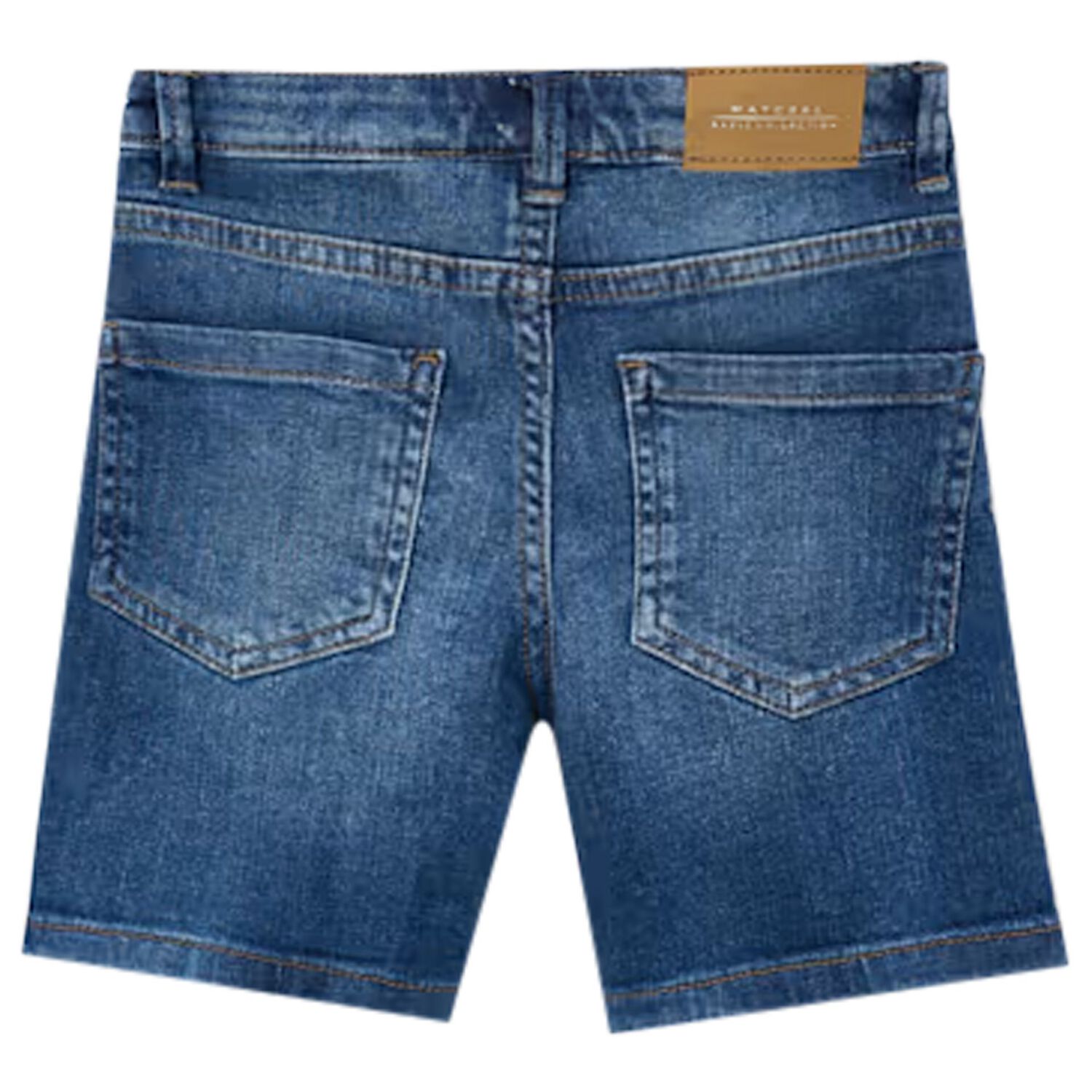 Boys Blue Denim Shorts , 2, hi-res