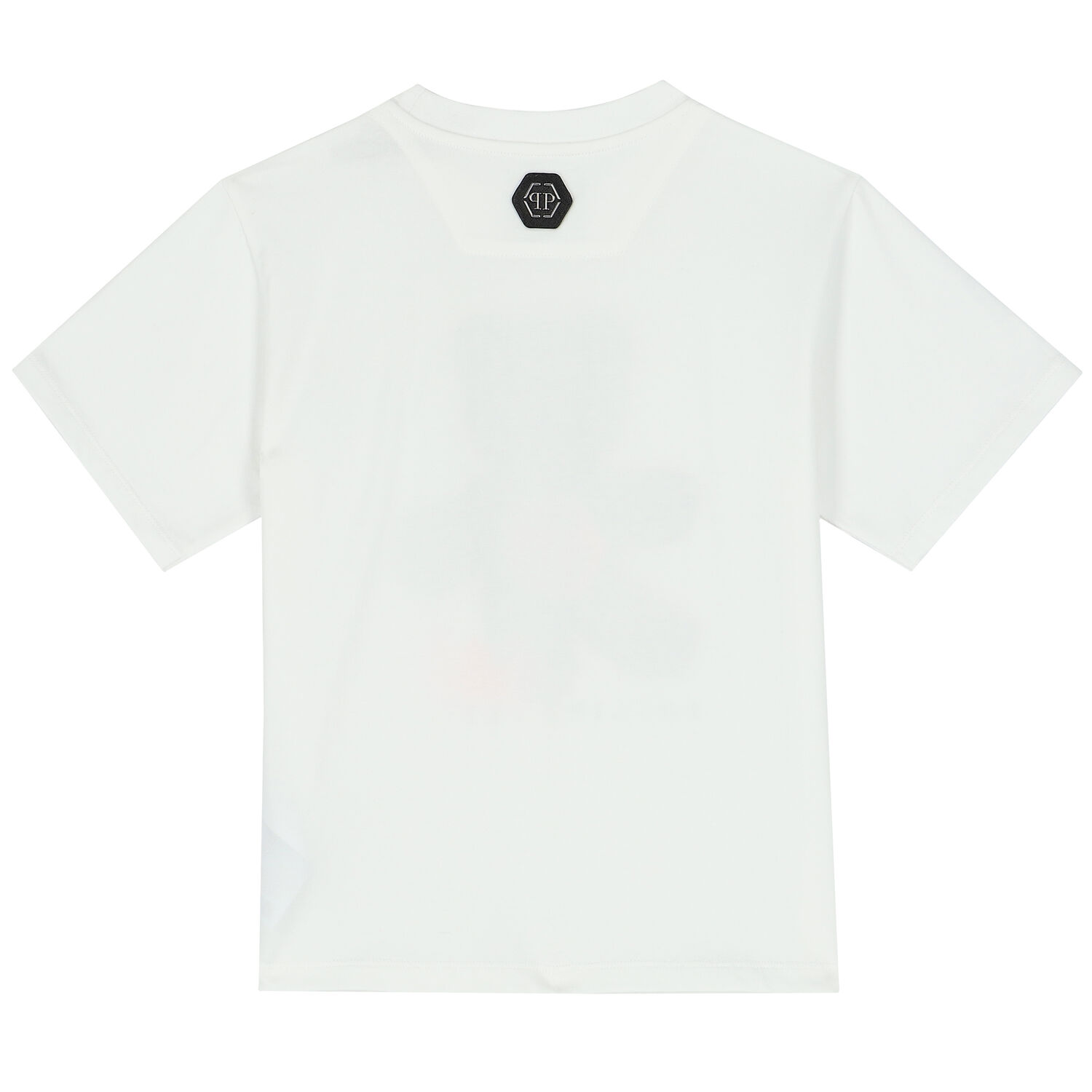 Girls White Logo T-Shirt, 1, hi-res