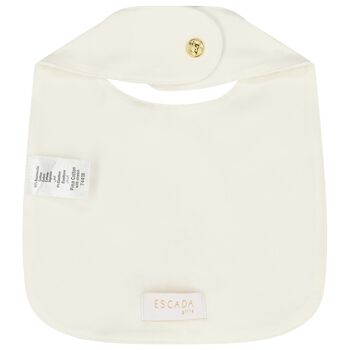 Ivory Logo Baby Bib