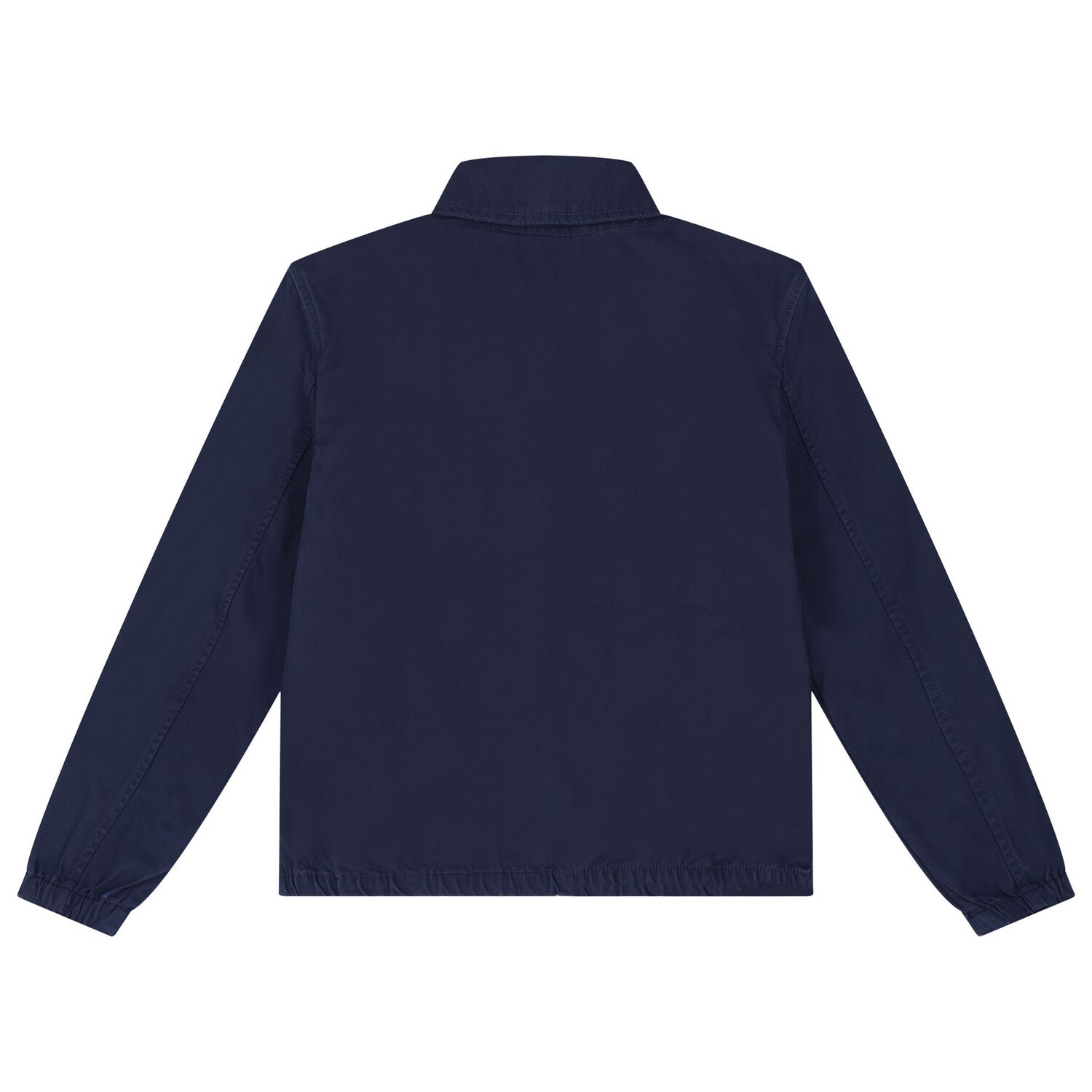 Boys Navy Blue Logo Jacket, 1, hi-res image number null