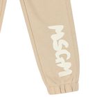 Beige Logo Joggers, 1, hi-res