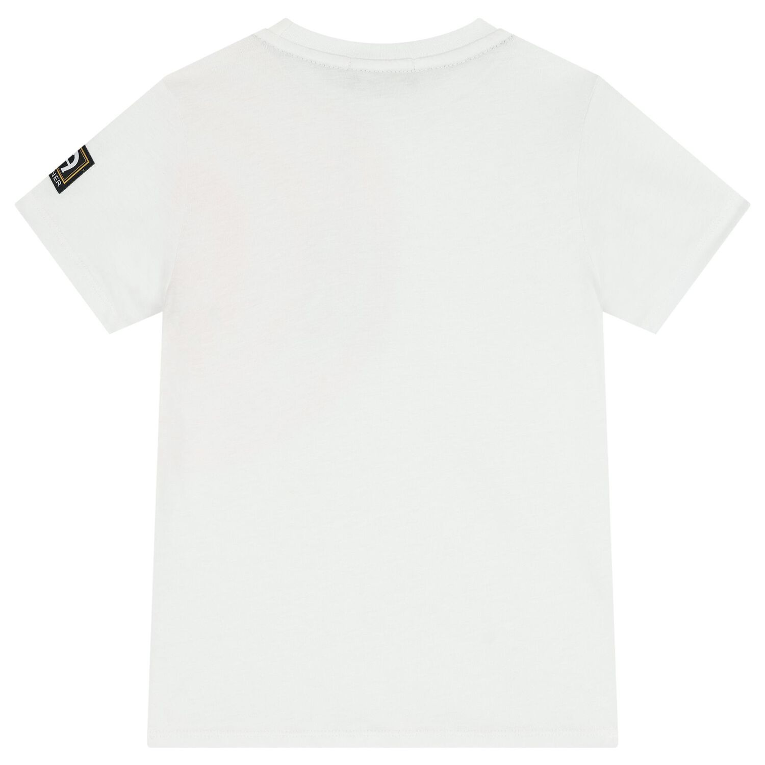 Boys White Logo T-Shirt, 4, hi-res