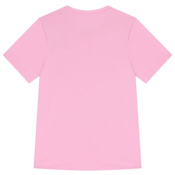 Girls Pink Logo T-Shirt