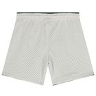 Boys Green Reversible Shorts, 1, hi-res