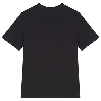 Boys Black Logo T-Shirt