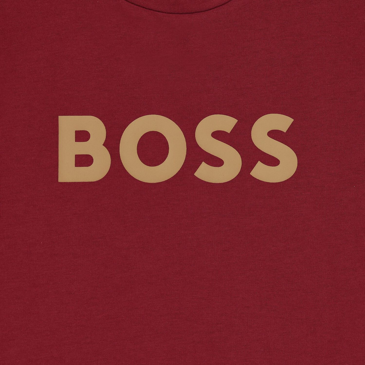 Boys Burgundy Logo T-Shirt, 3, hi-res image number null