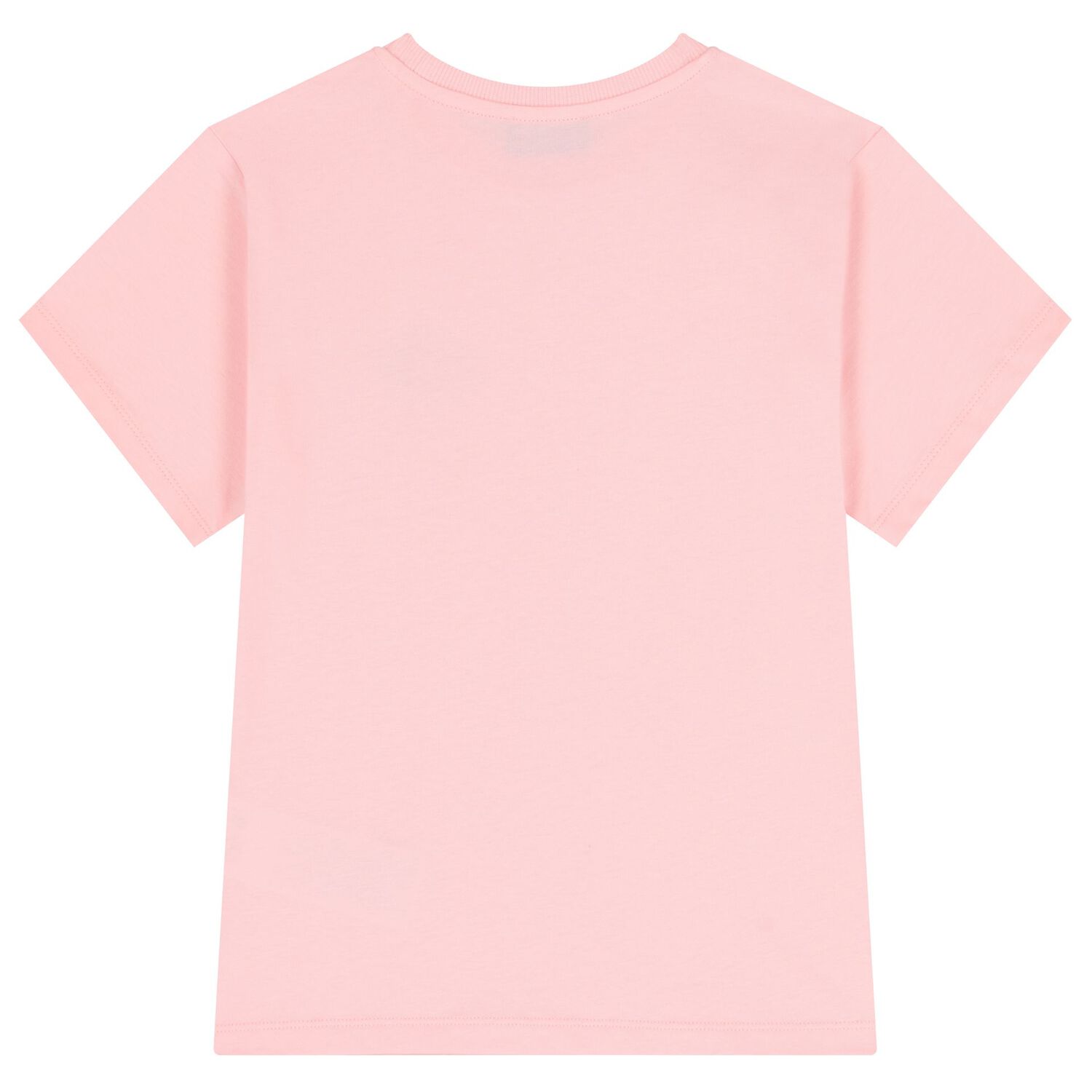 Girls Pink Teddy Bear Logo T-Shirt, 3, hi-res