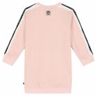 Girls Pink Logo Dress, 2, hi-res