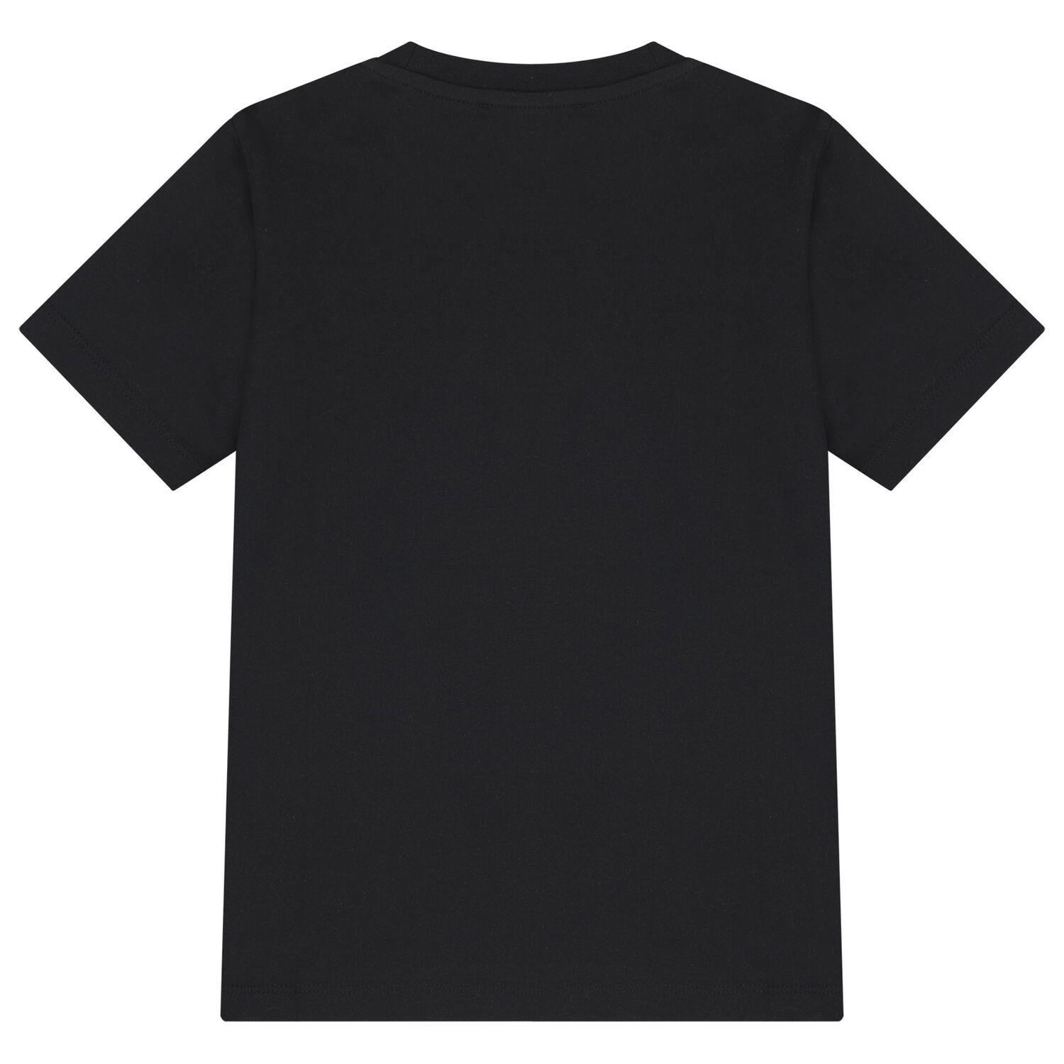 Boys Black Logo T-Shirt, 1, hi-res